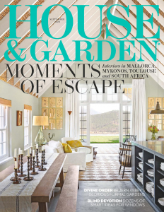 H&G Sept 20 cover page House & Gardens
